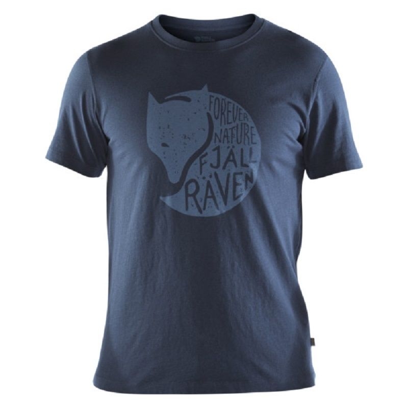 Fjallraven Arctic Fox T-Shirt Men's Shirt, Dusk, Small